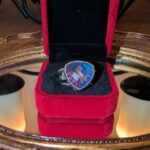 Sajen rainbow lavender quartz ring