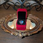 Sajen rainbow lavender quartz ring