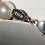 french museum faux pearl strand necklace — rmn (réunion des musées nationaux), 1970s–1980s